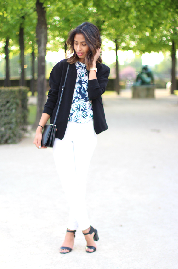 Palmtree & White