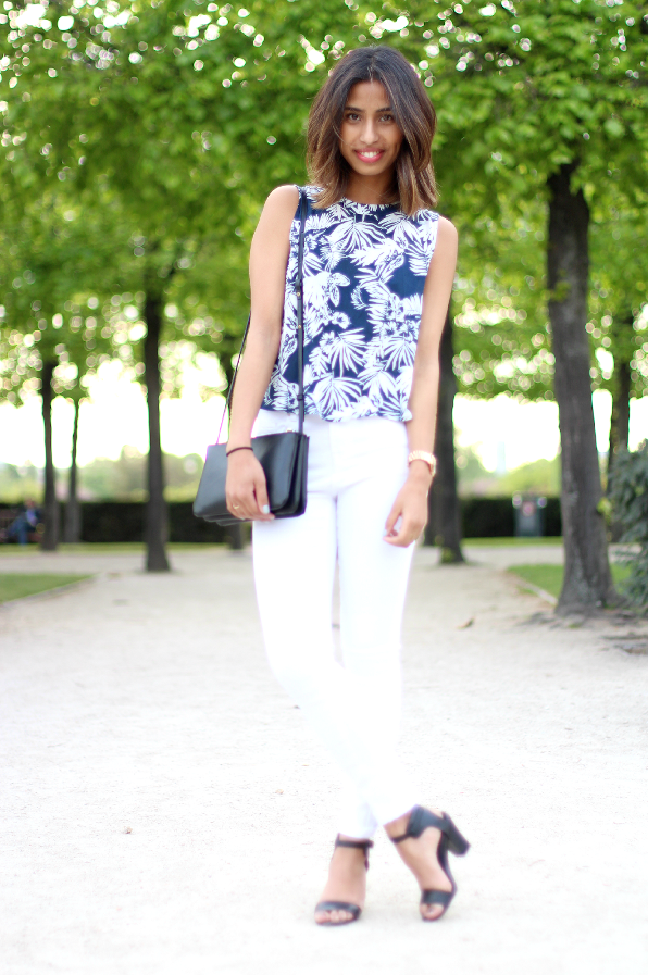 Palmtree & White
