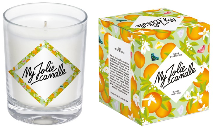 My Jolie Candle, Bougie fleur d'oranger, 19,90€