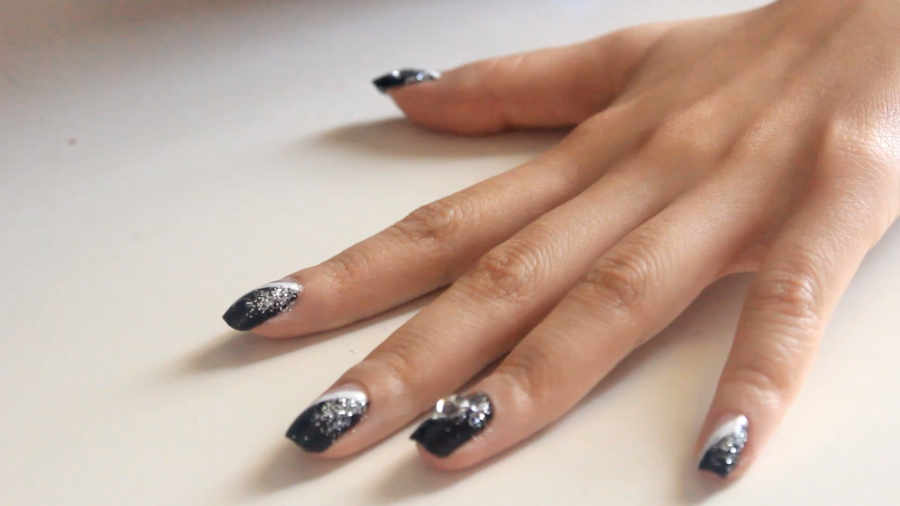 Tuto nail art rock