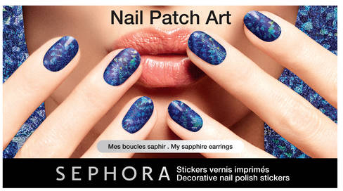 Sephora / Nail Patch Art / Stickers vernis imprimés