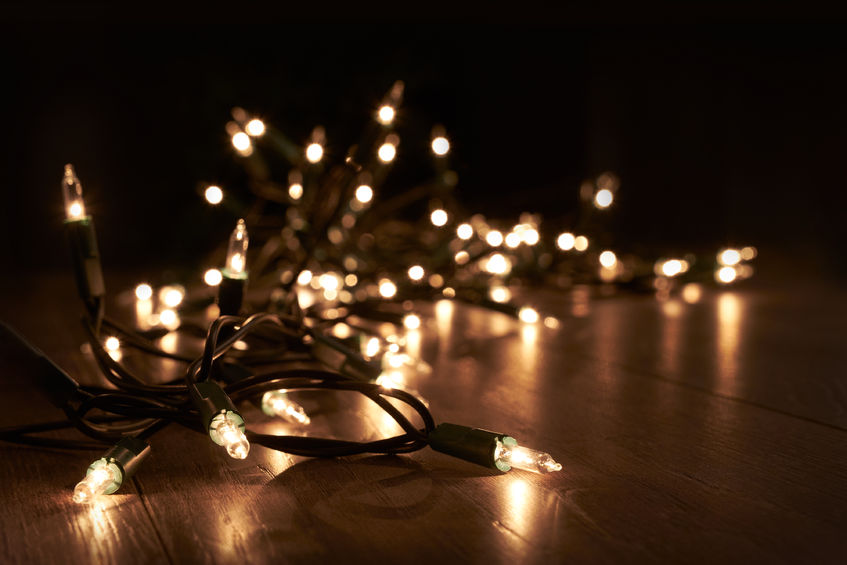 lumière sapin