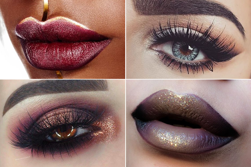 Sélection inspirations makeup de fêtes
