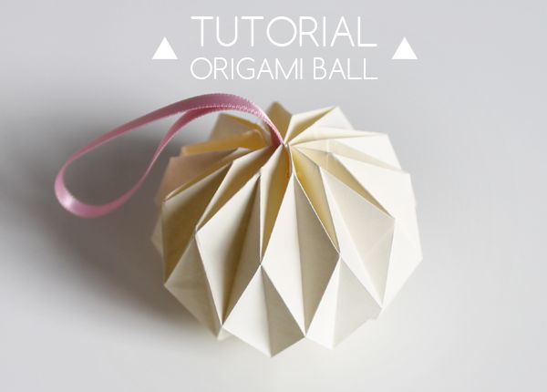 boule en origami