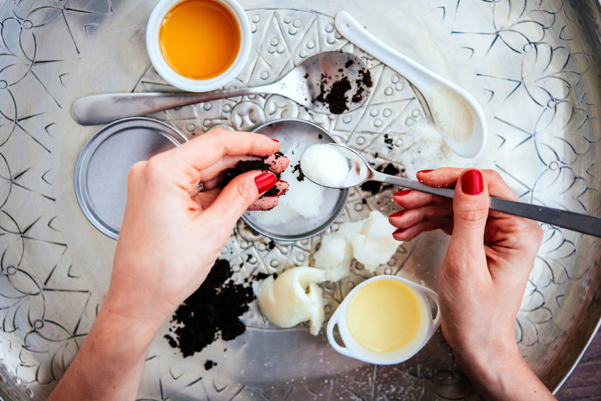 DIY : Gommage et Crème pour les mains