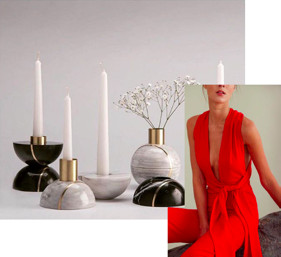 Peca Candleholders MarikaVera