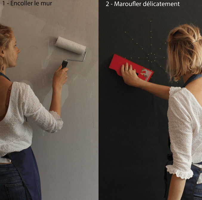 Idée déco : Starled, le papier peint lumineux