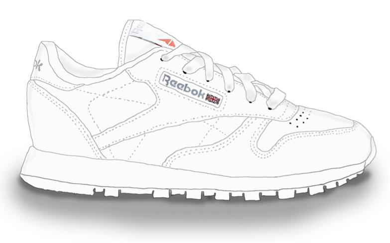 Modèle Classic Leather de chez Reebok / 80€
